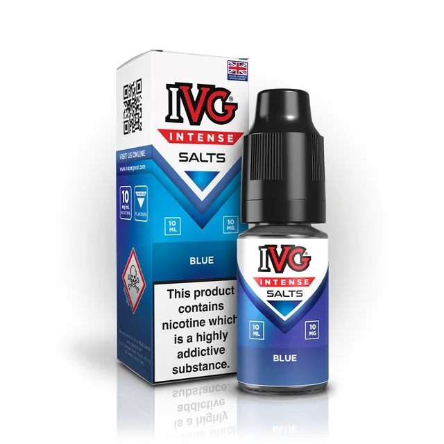 IVG Intense Salts Blue e-liquide sel nicotine 10ml 20mg