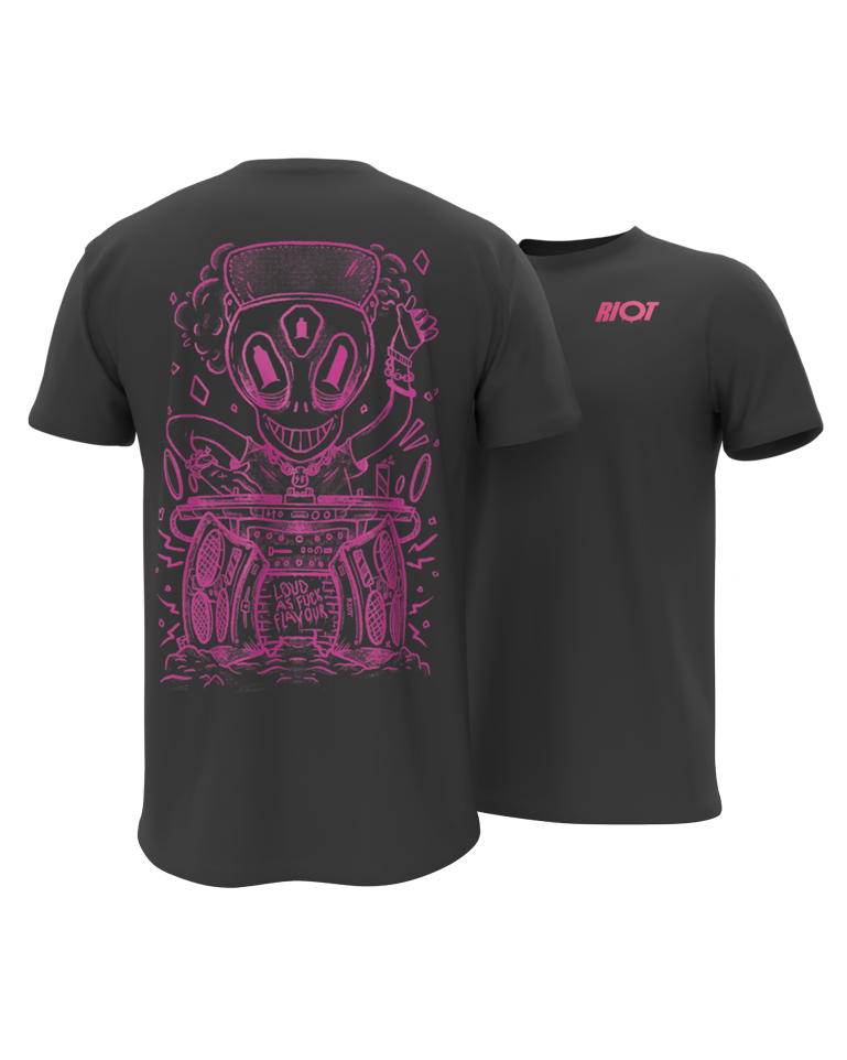 Riot Squad Connex T-shirt Loud as F noir taille L