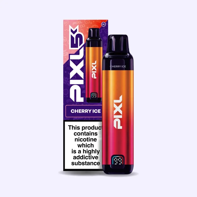 PIXL 5K Cherry Ice pod rechargeable 20mg cerise menthol