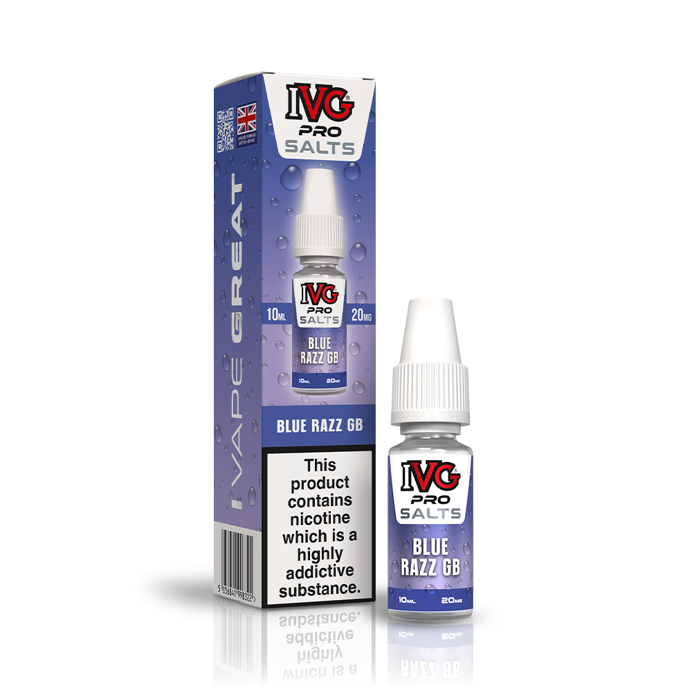 IVG PRO Salts E-liquide Blue Razz GB 10ml 20mg