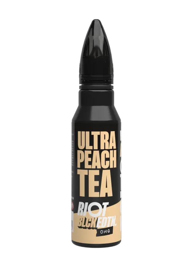 Riot Squad BLCK EDTN Ultra Peach Tea e-liquide 2x50ml pêche