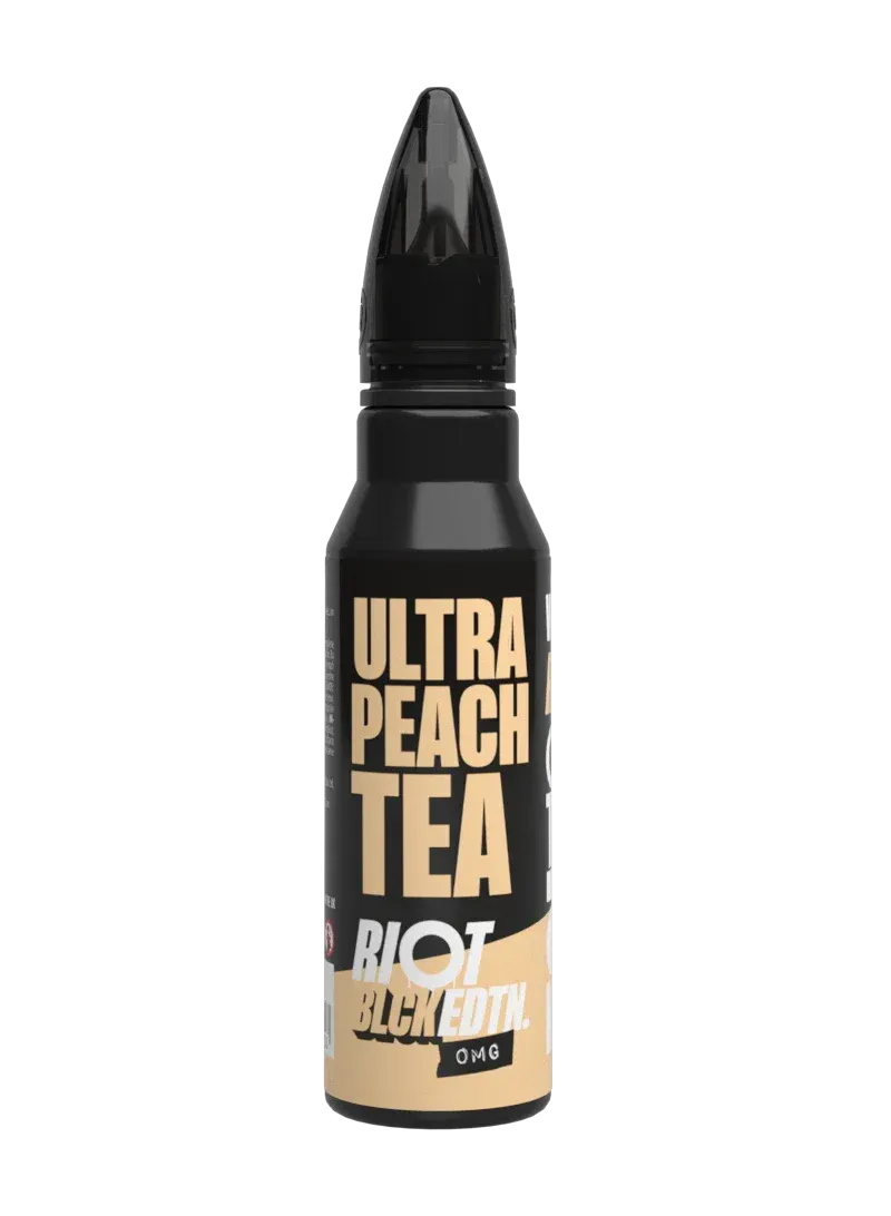 Riot Squad BLCK EDTN Ultra Peach Tea e-liquide 2x50ml pêche