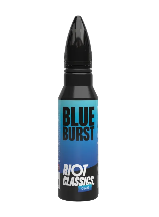 Riot Squad Classics Blue Burst E-liquide 50ml 0mg Menthol