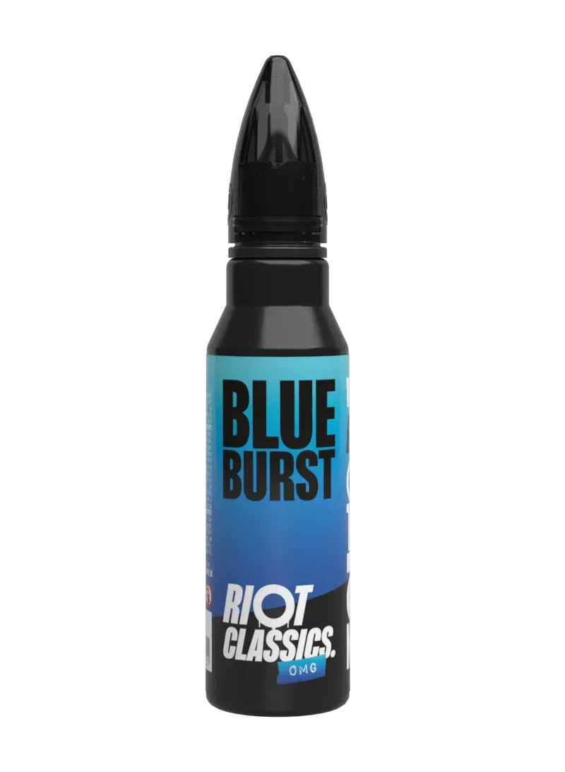 Riot Squad Classics Blue Burst E-liquide 50ml 0mg Menthol