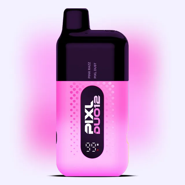 PIXL Duo 12 Pink Edition kit puff rechargeable framboise