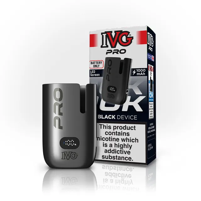 IVG PRO batterie seule noire pod rechargeable 1000mAh