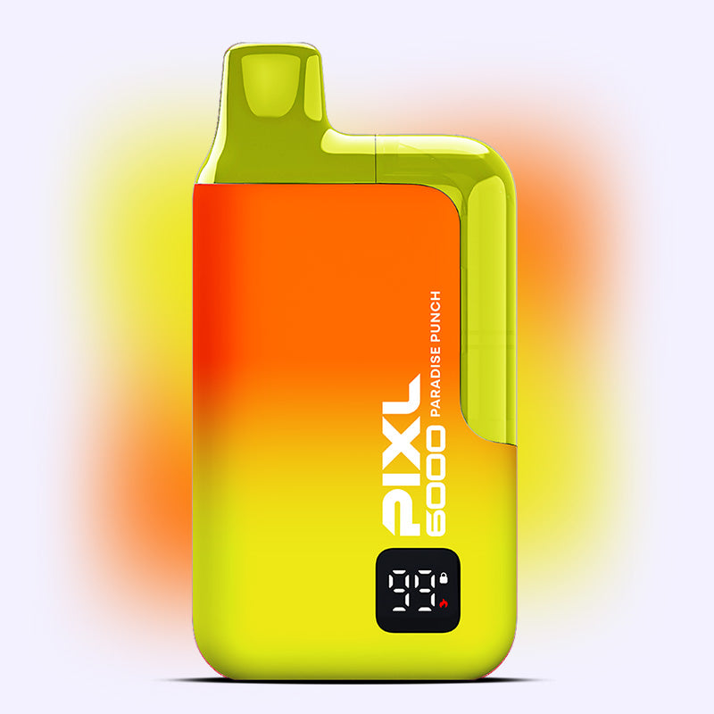 PIXL 6000 puff rechargeable paradise punch 20mg