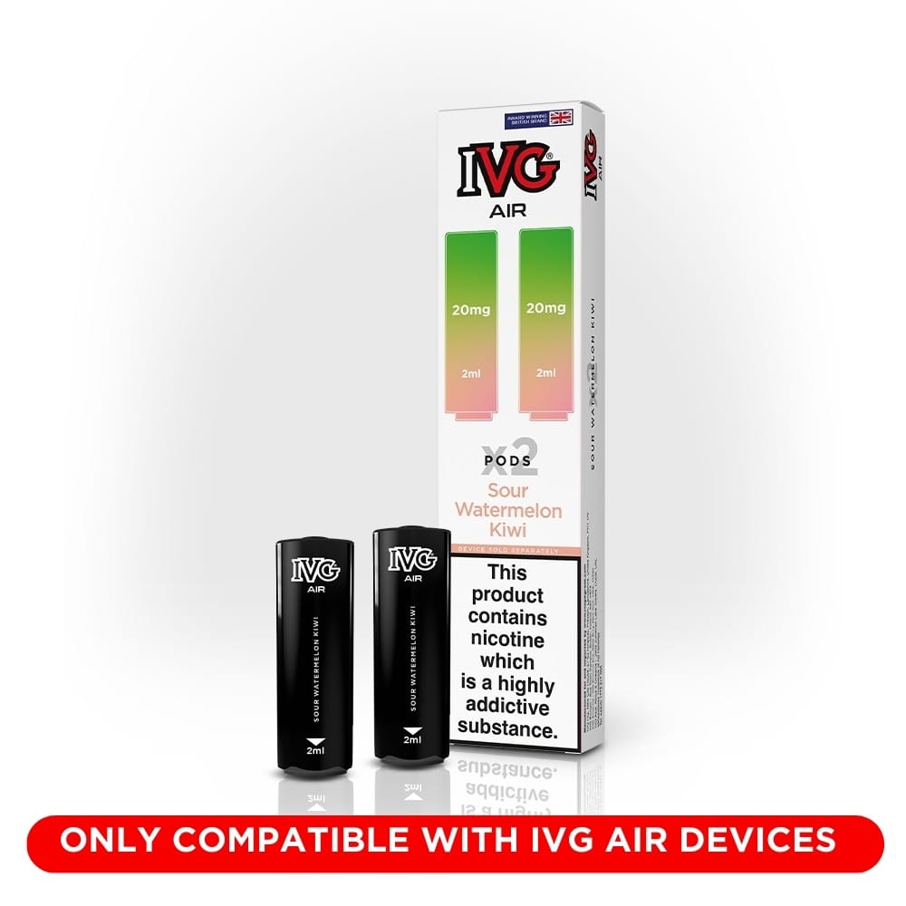 IVG Air Sour Watermelon Kiwi pods pastèque kiwi 20mg