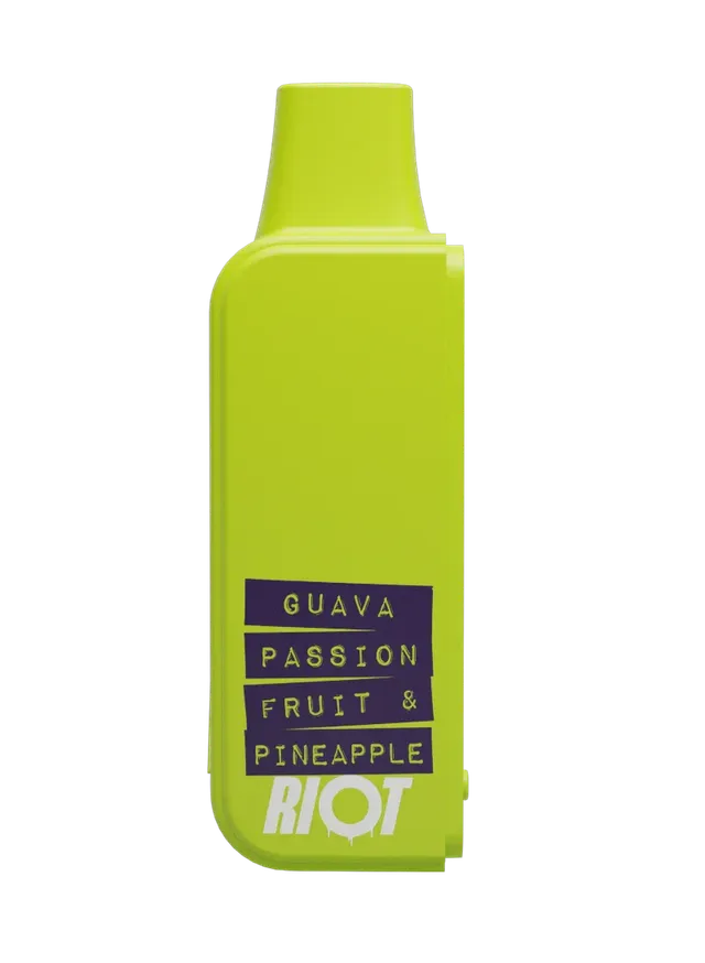 Riot Squad Connex pod 600 puffs Guava Passionfruit Pineapple 20mg
