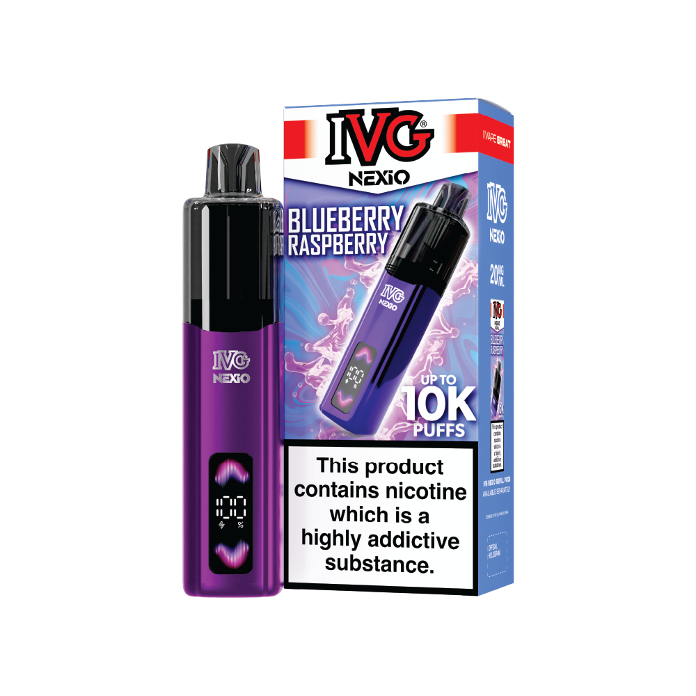 IVG Nexio Kit Blueberry Raspberry 10ml 20mg