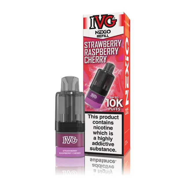IVG NEXiO Fraise Framboise Cerise pod rechargeable