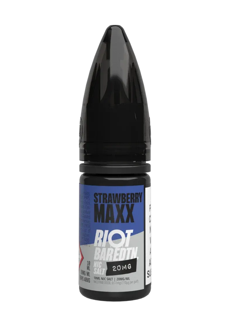 Riot Squad Bar Edtn Strawberry Maxx e-liquide 10mg 10ml energy