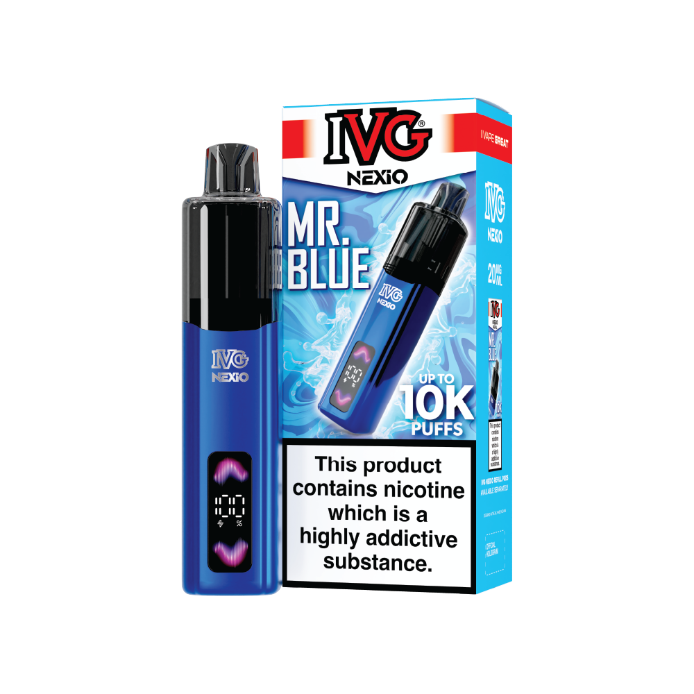 IVG Nexio Mr Blue kit pod rechargeable 20mg 10ml