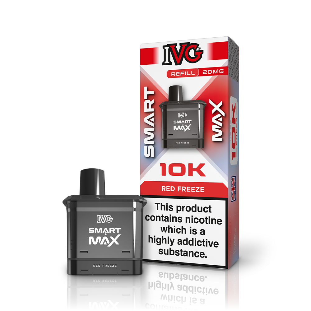 IVG Smart Max Red Freeze Pod Recharge 20mg 12ml Fruits