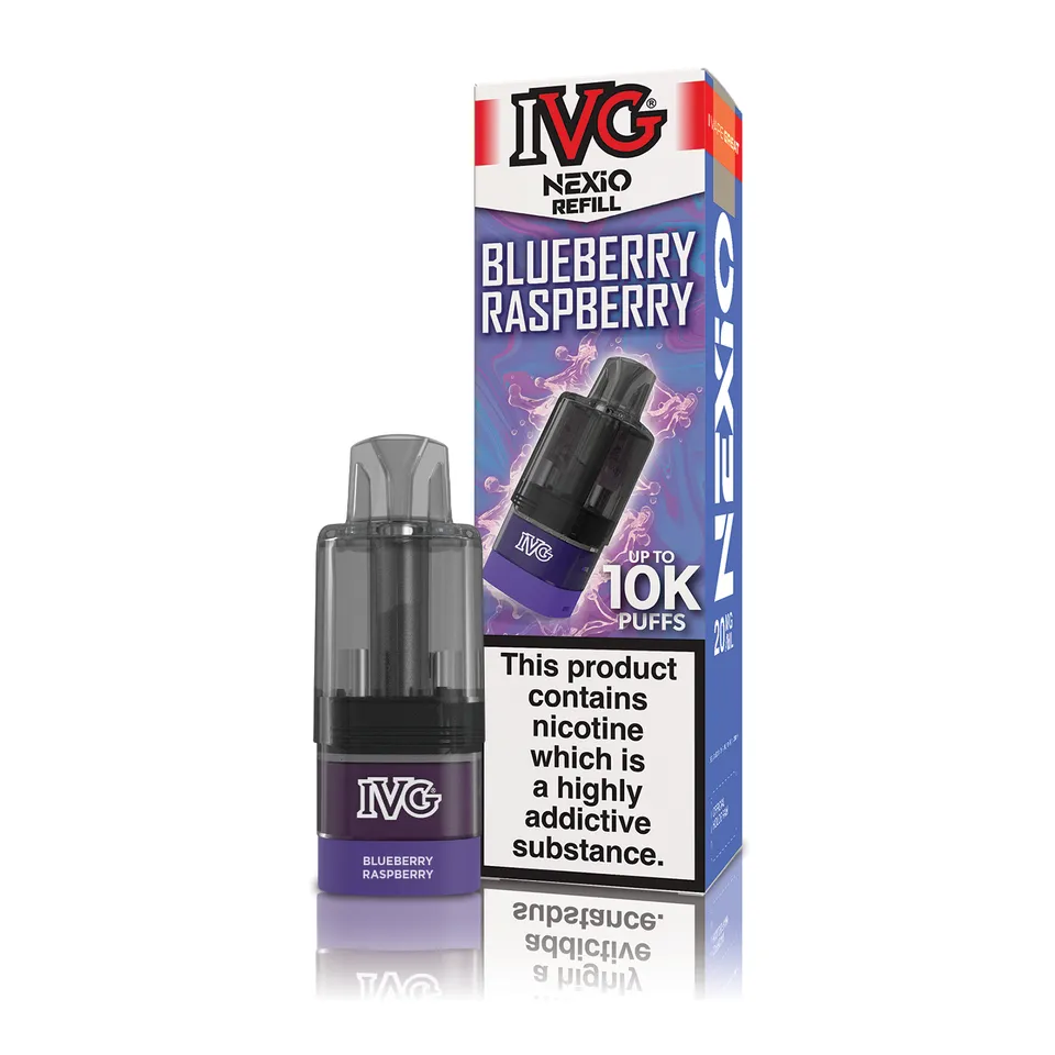 IVG Nexio Pod Blueberry Raspberry 10ml 20mg