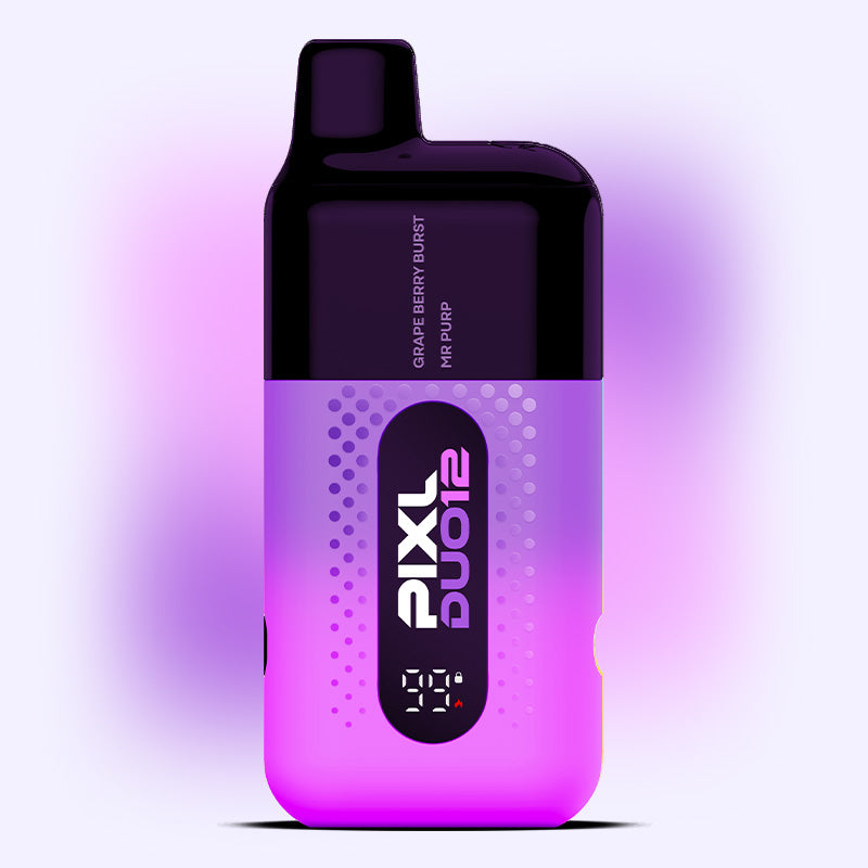Pixl Duo 12 Purple Edition kit puff 20mg raisin 6000