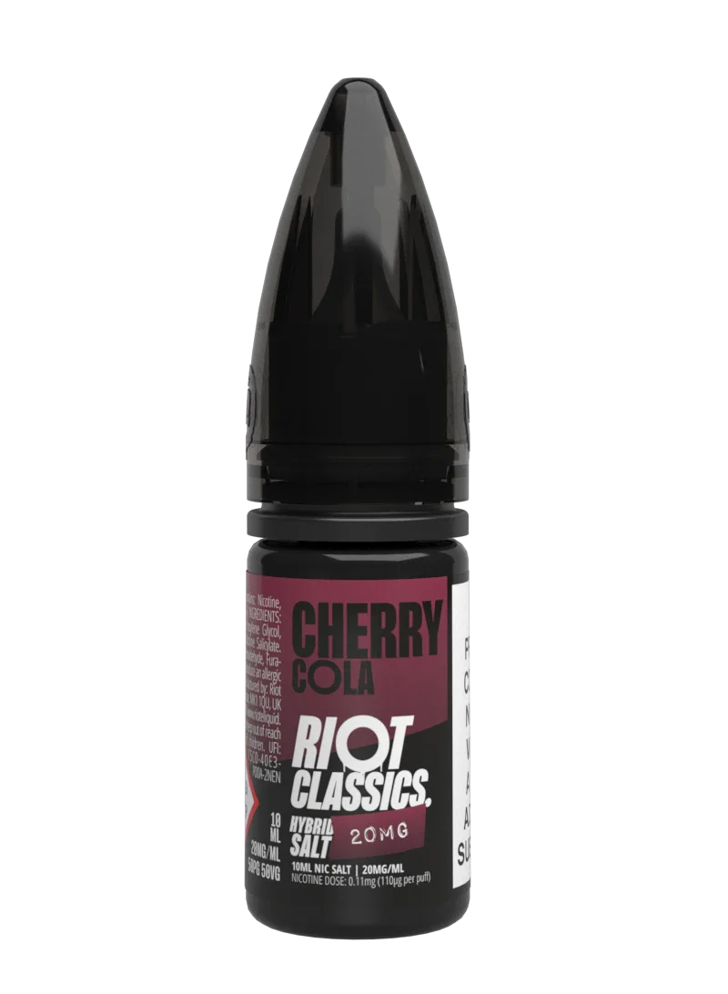 Riot Squad Classics Cherry Cola e-liquide 10ml 10mg cola