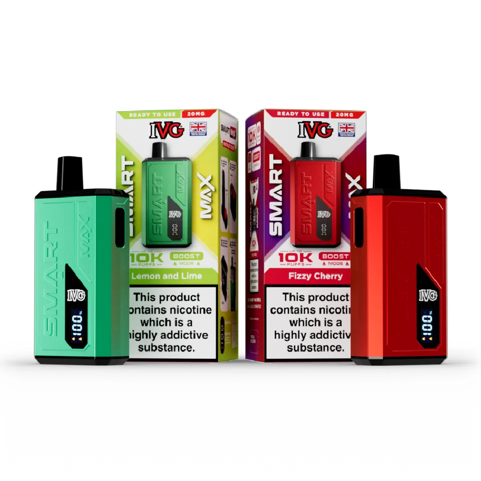 I Vape Great Plus IVG SMART MAX lot 2 kits pods rechargeables 20mg
