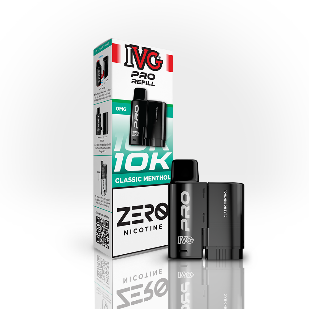 IVG PRO 10K Pod Classic Menthol 20mg 12ml