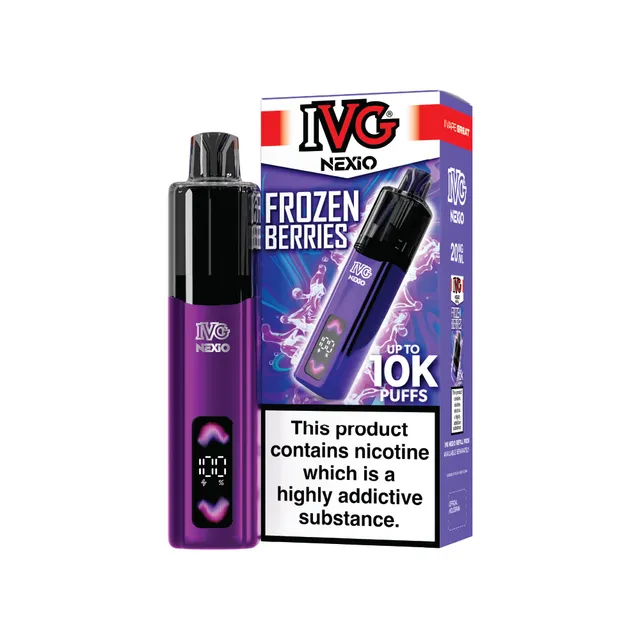 IVG NEXiO Frozen Berries kit pod rechargeable 20mg fruits glacés