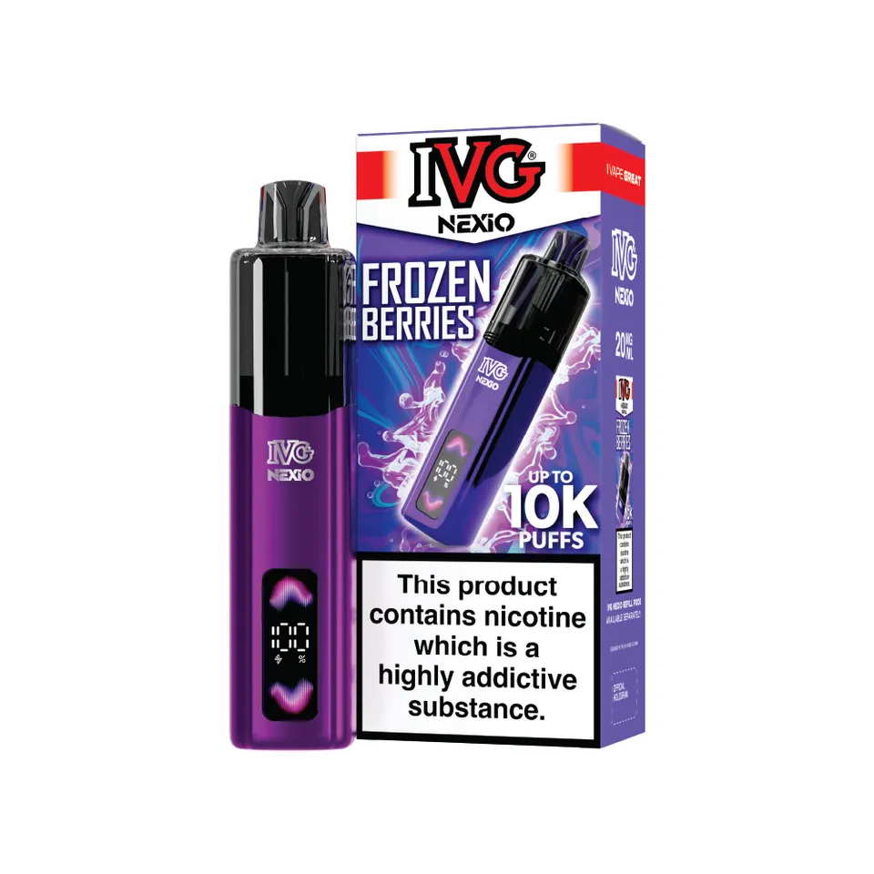 IVG NEXiO Frozen Berries kit pod rechargeable 20mg fruits glacés