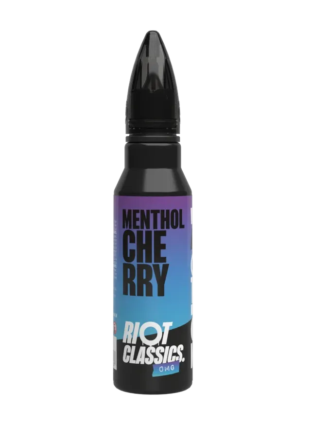 Riot Squad Classics Menthol Cherry shortfill 50ml 0mg