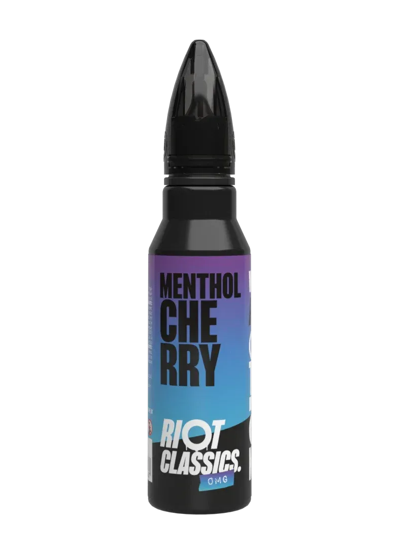 Riot Squad Classics Menthol Cherry shortfill 50ml 0mg