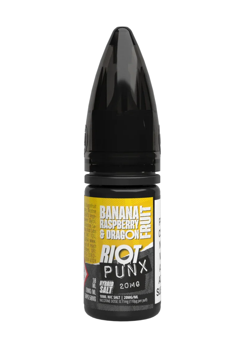 Riot Squad Punx Banane Framboise e-liquide 10ml 10mg