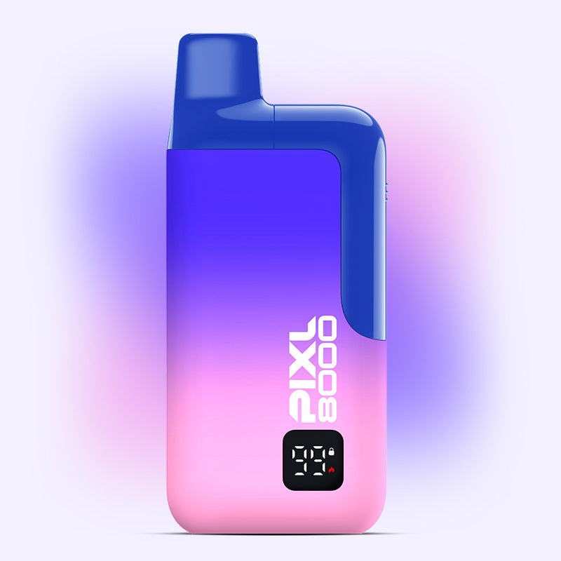 Pixl 8000 Kit Blue Razz Cotton 20mg 12ml