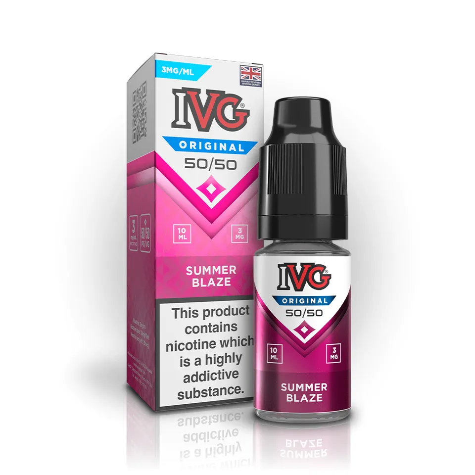IVG Original 50:50 Summer Blaze E-liquide 10ml 3mg