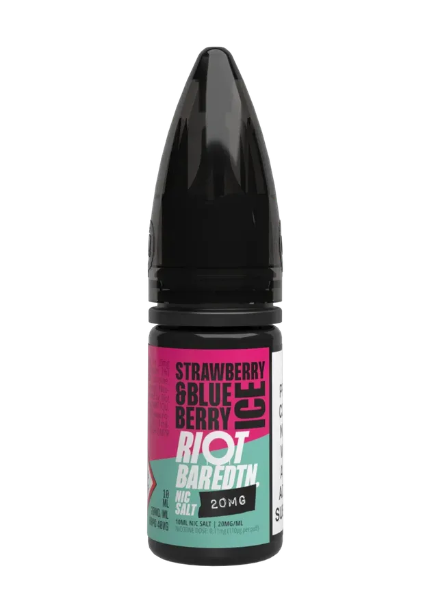 Riot Squad Bar Edtn Fraise Myrtille Glace e-liquide 10ml 10mg