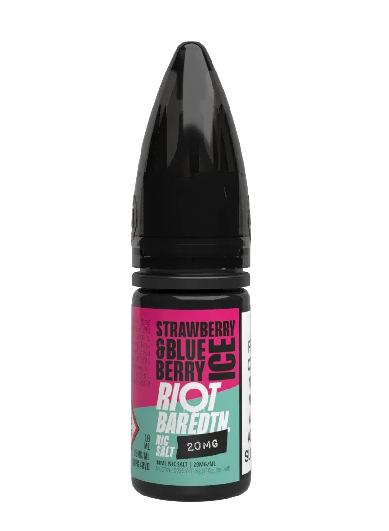 Riot Squad Bar Edtn Fraise Myrtille Glace e-liquide 10ml 10mg