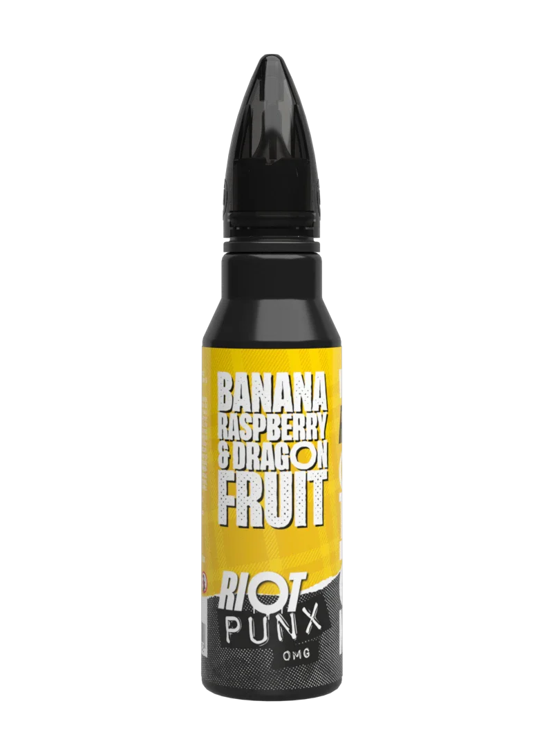 Riot Squad Punx E-liquide banane framboise 50ml 0mg