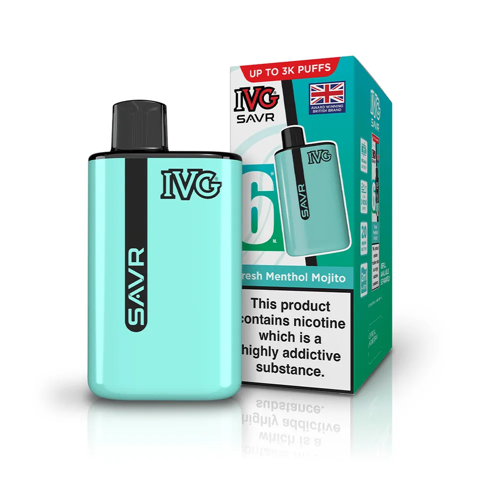 IVG SAVR Kit pod rechargeable menthol mojito 20mg