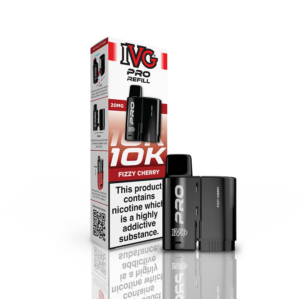 IVG Pro Fizzy Cherry pod rechargeable 20mg 12ml