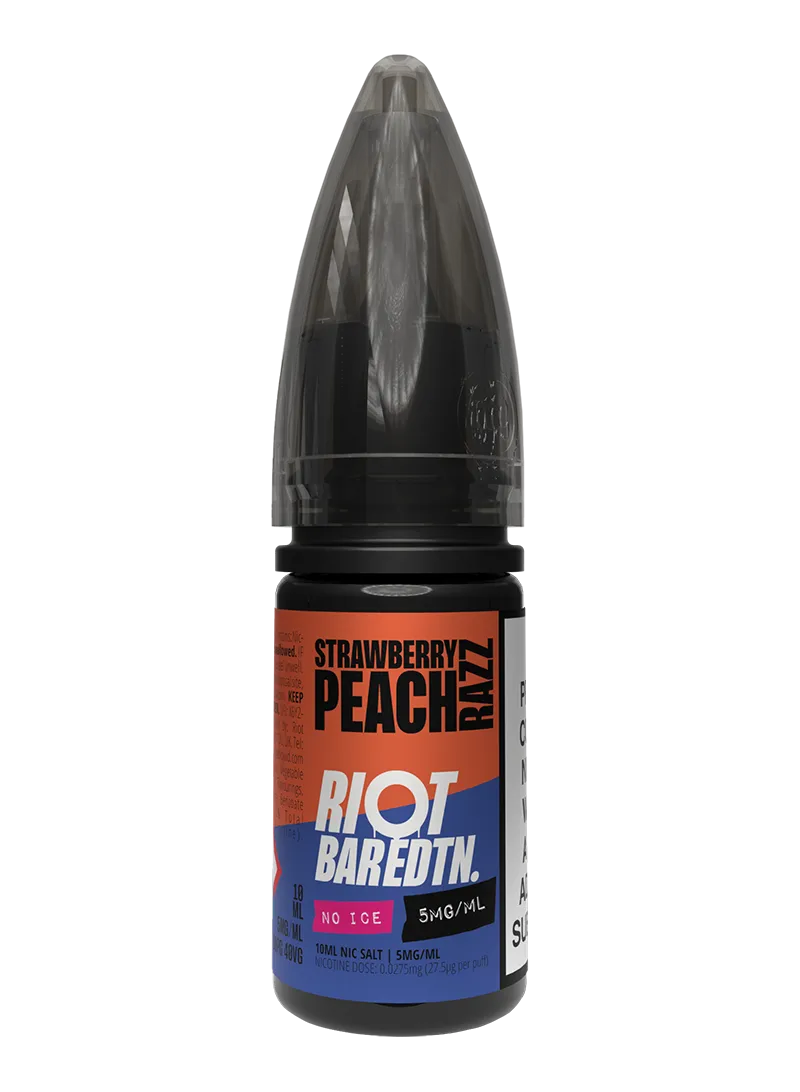 Riot Squad Bar Edtn Strawberry Peach Razz e-liquide 10ml 10mg