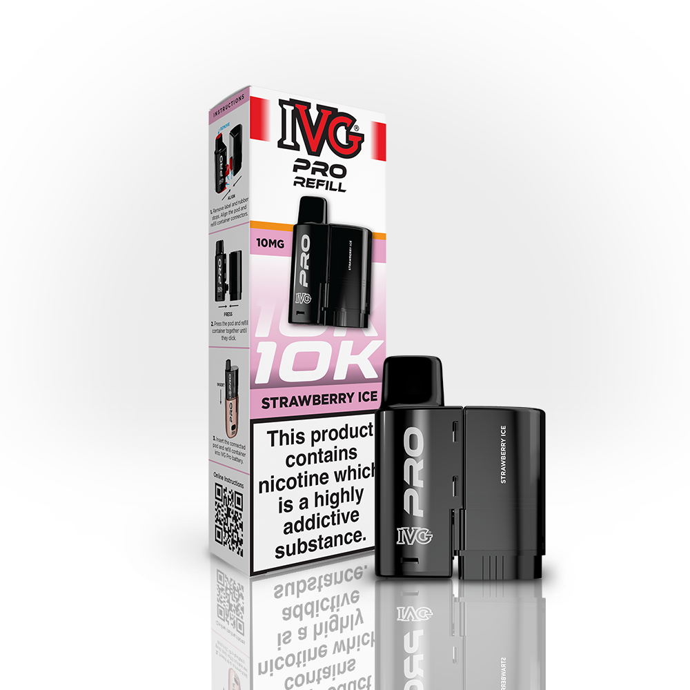 IVG PRO Strawberry Ice pod prérempli 20mg 10K