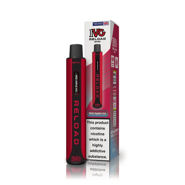 IVG Reload Mini Red Apple Ice kit pod rechargeable 20mg