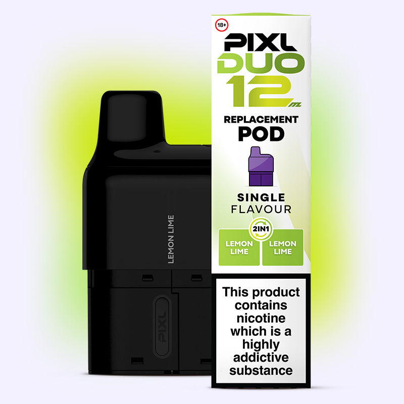 Pixl Duo 12 Lemon Lime pod prérempli 20mg double parfum