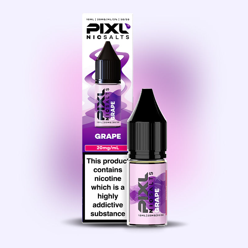 PIXL Nic Salts Grape E-liquide 10ml 20mg raisin