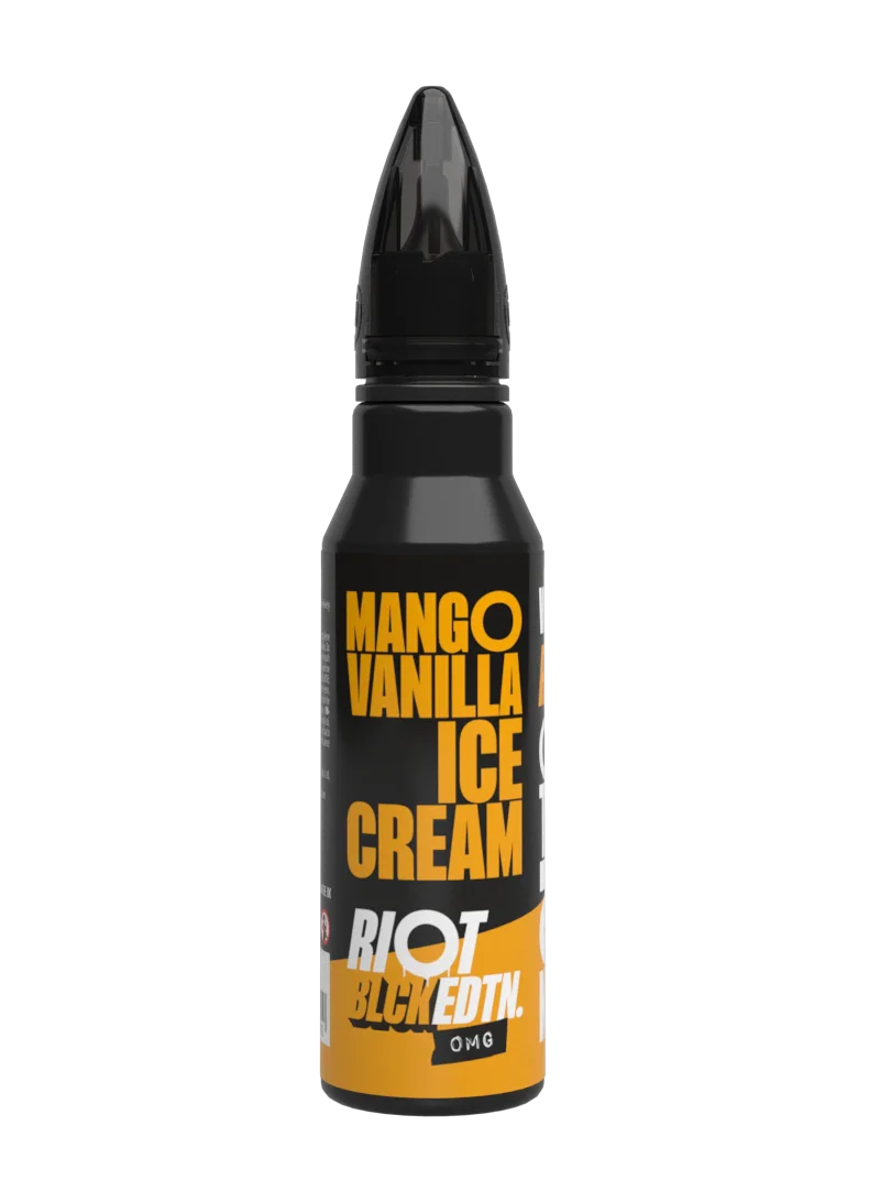 Riot Squad BLCK EDTN Mango Vanilla Ice Cream e-liquide 2x50ml
