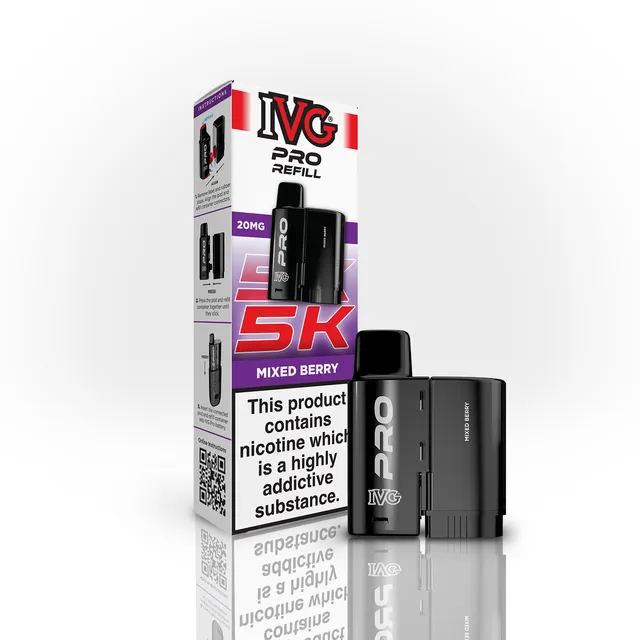 IVG PRO 5K Mixed Berry pod 20mg 2ml+4ml fruits rouges