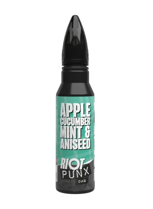 Riot Squad Punx Apple Cucumber Mint shortfill 50ml 0mg