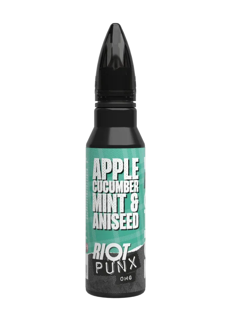 Riot Squad Punx Apple Cucumber Mint shortfill 50ml 0mg