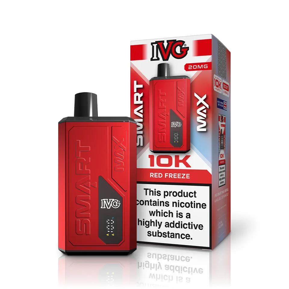 IVG SMART MAX Red Freeze kit pod 20mg 12ml fruits rouges