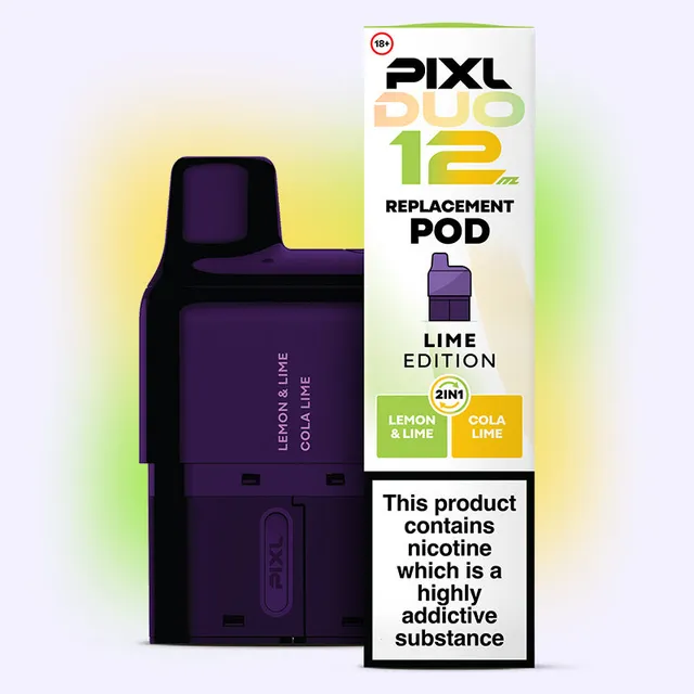 Pixl Duo 12 Pod Lime Edition 20mg double parfum
