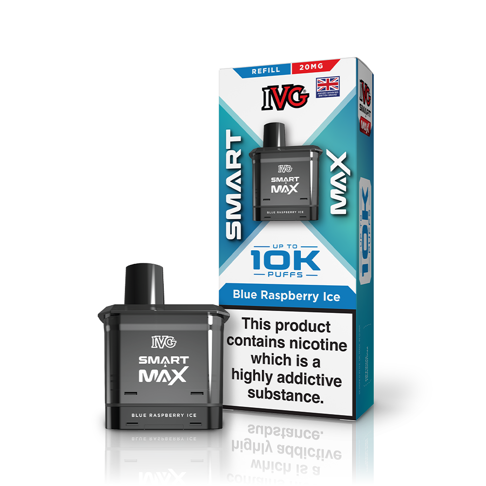 IVG Smart Max Blue Raspberry Ice pod rechargeable 20mg 12ml