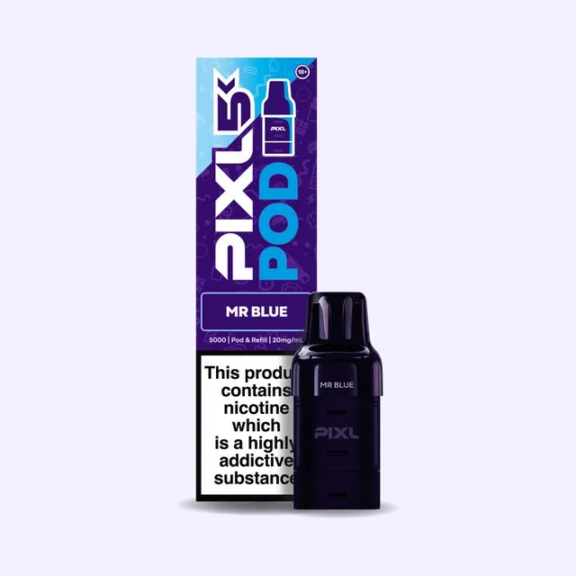 PIXL 5K Mr Blue pods préremplis 20mg framboise bleue
