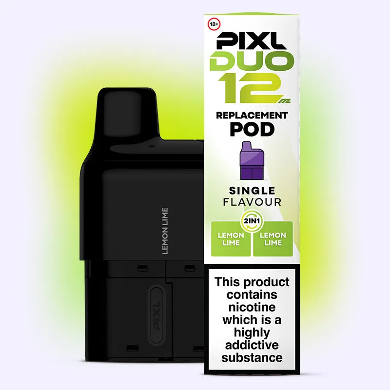 Pixl Duo 12 Lemon Lime pod prérempli 20mg double parfum