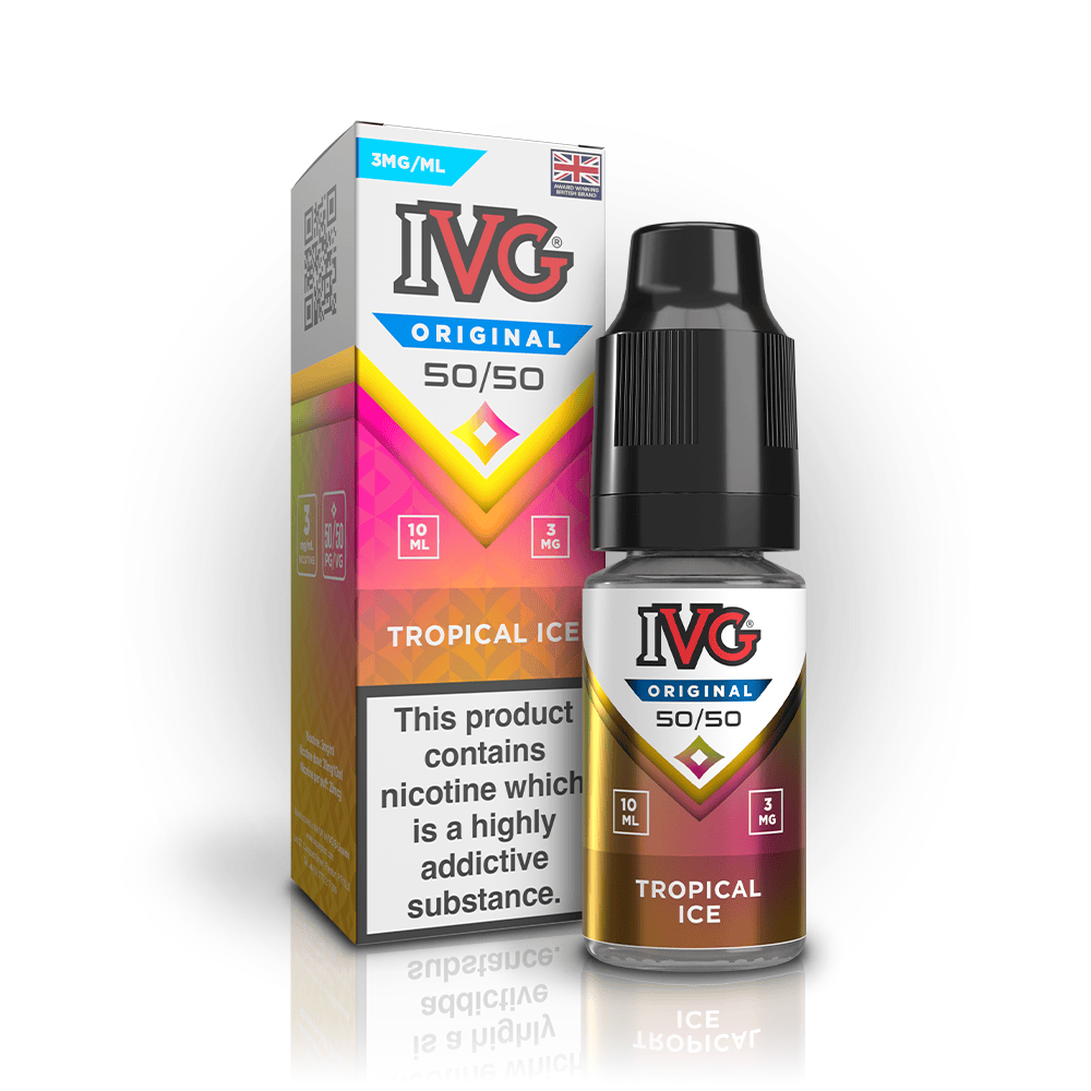 IVG Original 50:50 Tropical Ice e-liquide 12mg 10ml